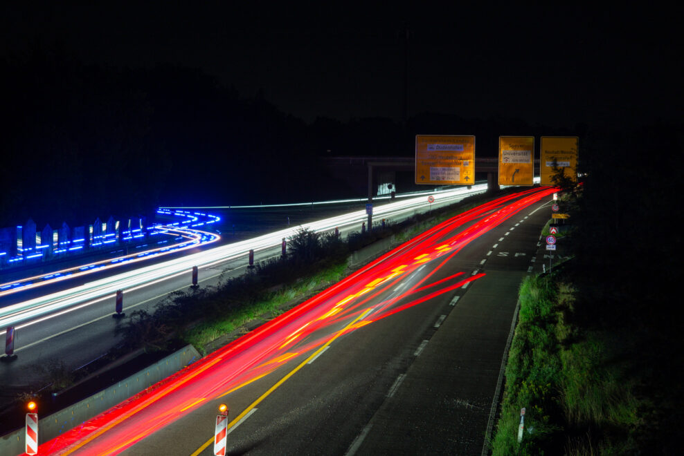 Langzeitbelichtungen B9 Speyer